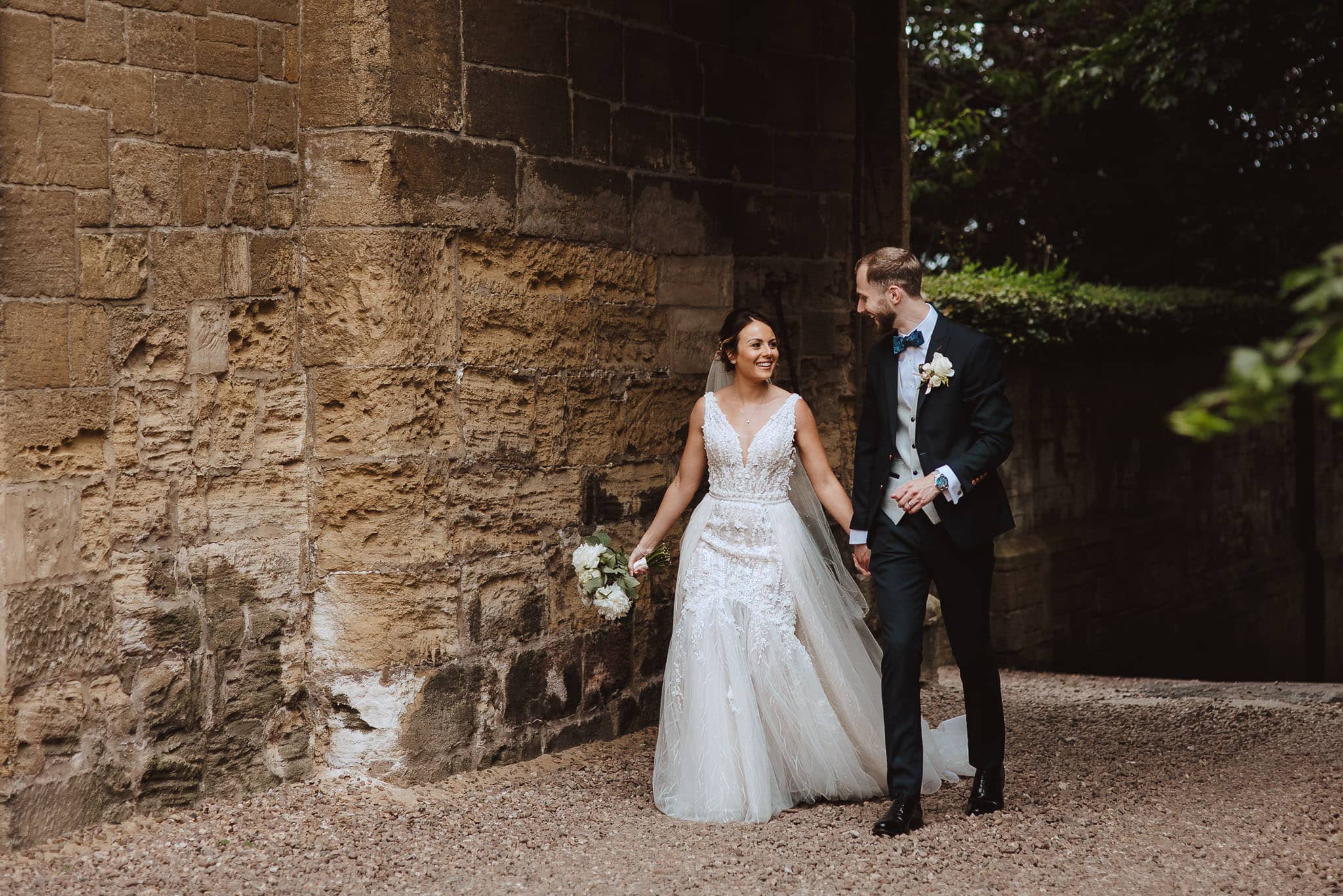natural portraits by Red on Blonde Photography at Hooton Pagnell Hall wedding