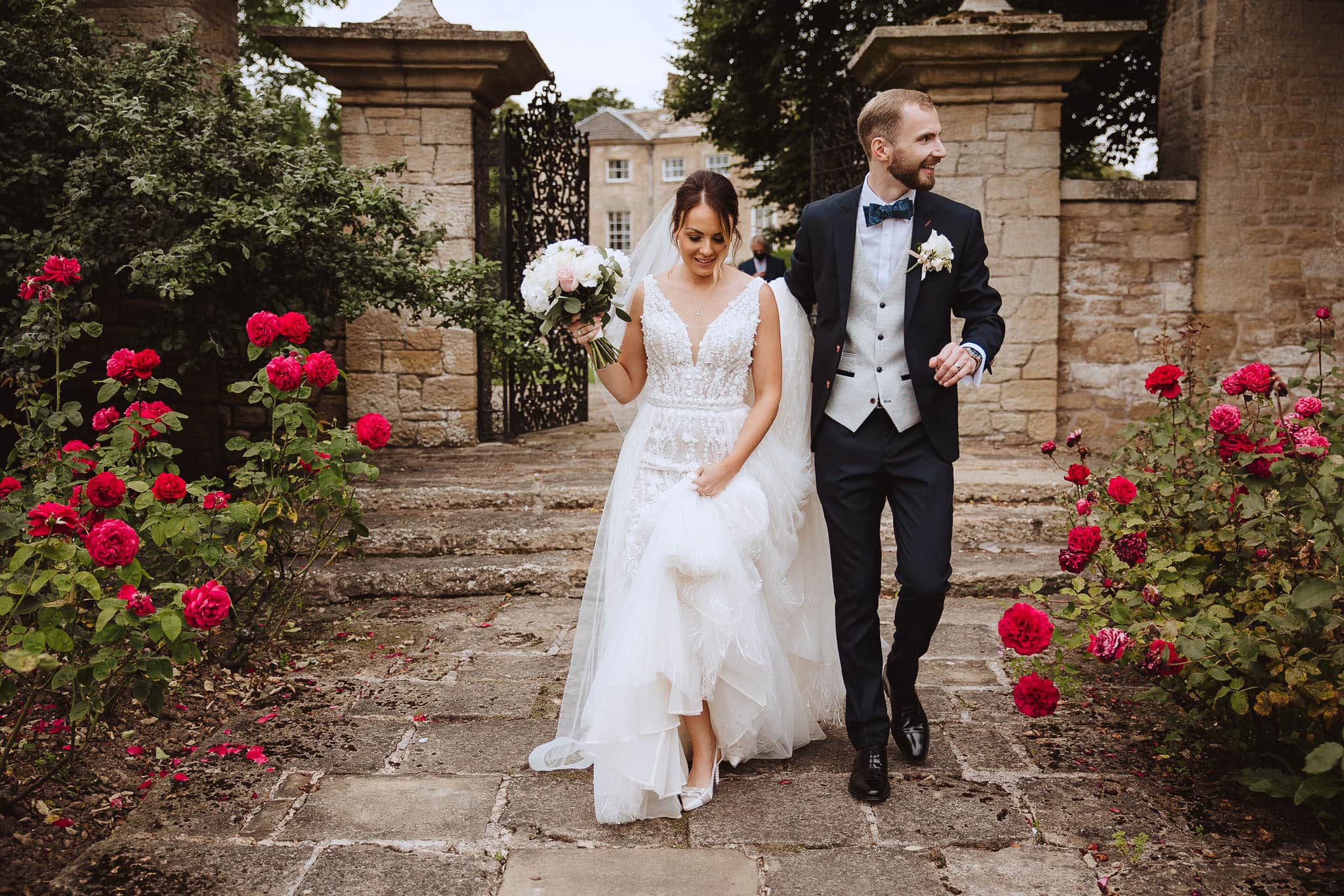 natural portraits by Red on Blonde Photography at Hooton Pagnell Hall wedding