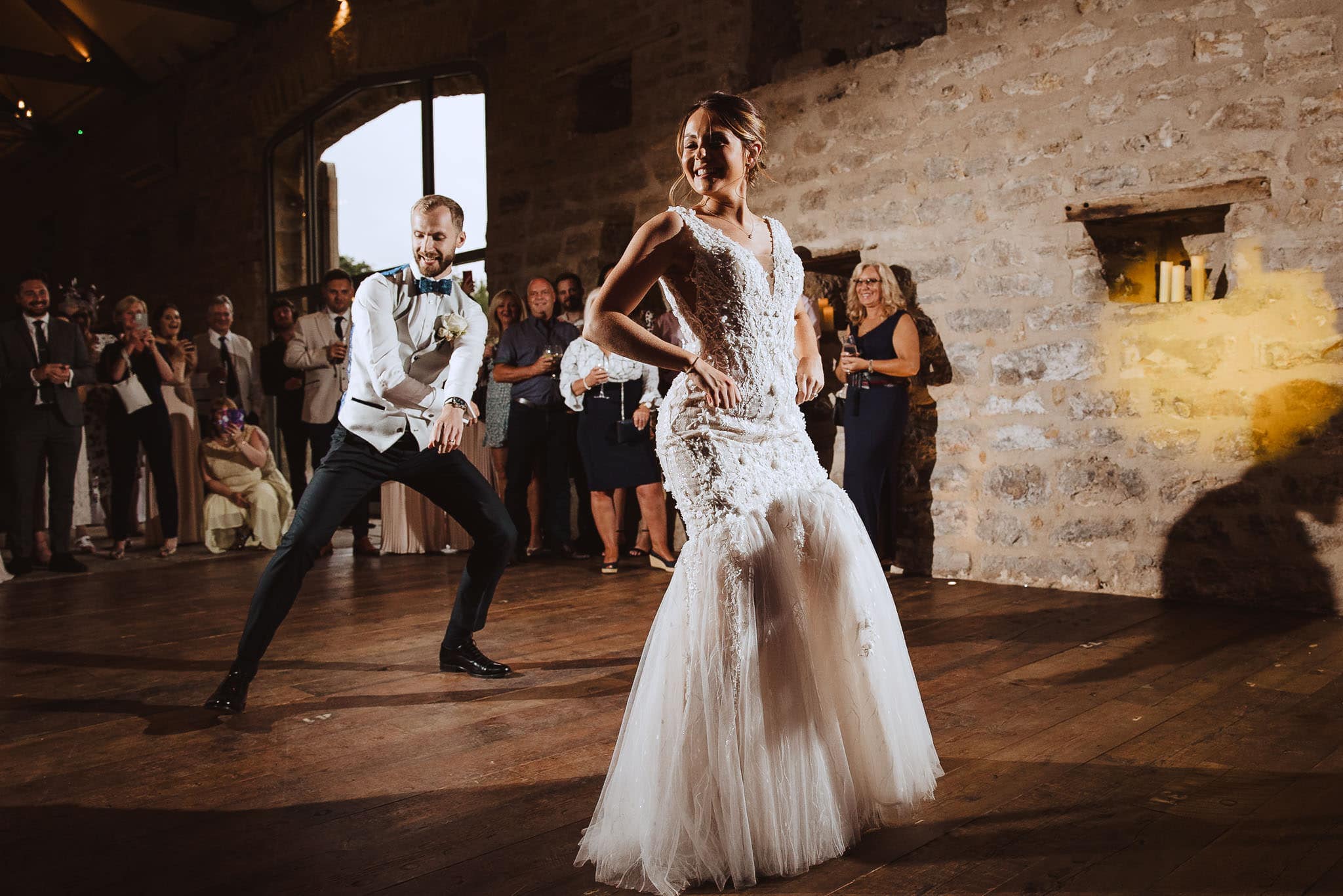 choreographed first dance at Hooton Pagnell Hall
