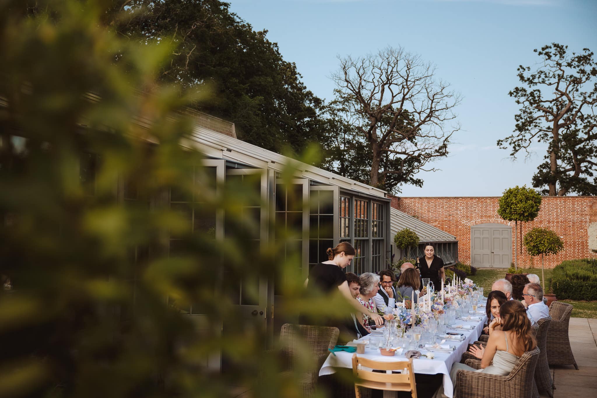 wedding breakfast for fine dining at Wilderness Reserve